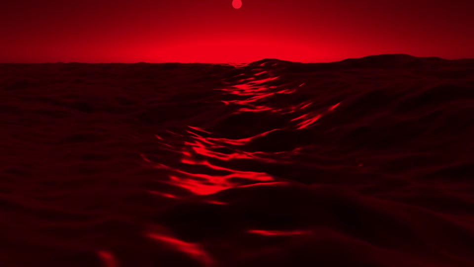 Sunset sea evening atmosphere