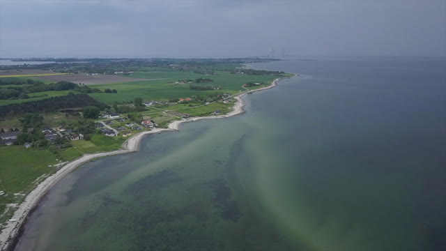 Coastline denmark storebælt