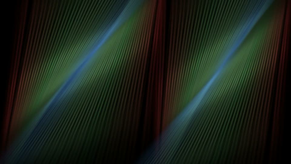 Abstract curtain move