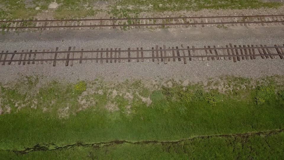 Colorado grass train