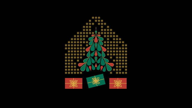 Holiday christmas tree
