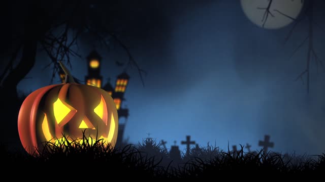 Halloween jack-o-lantern pumpkin