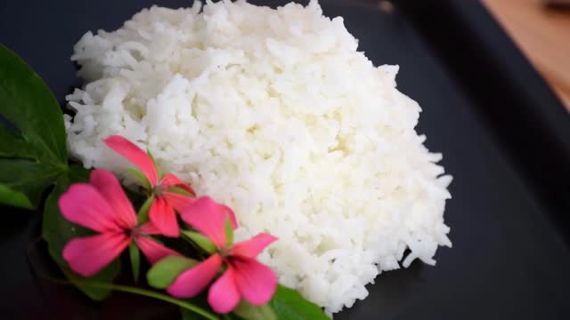 Rice plain boiled