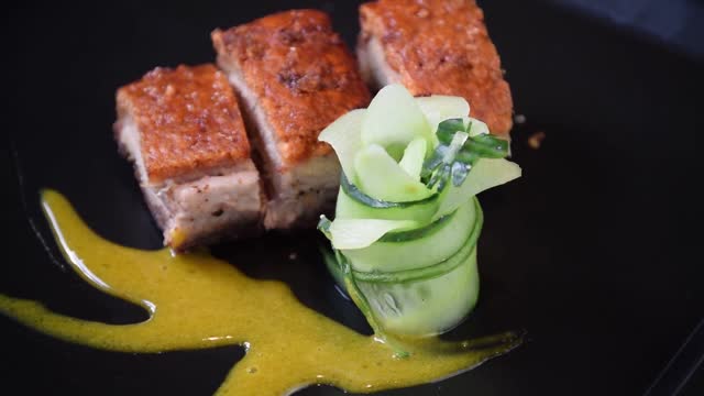 Roast belly pork