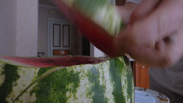 Watermelon melon knife