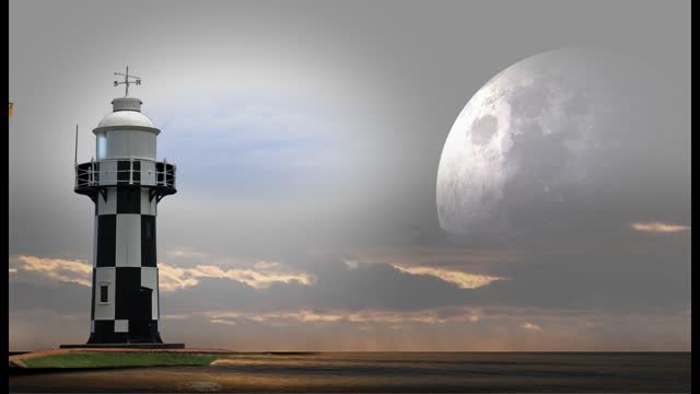 Balloon aviation lighthouse