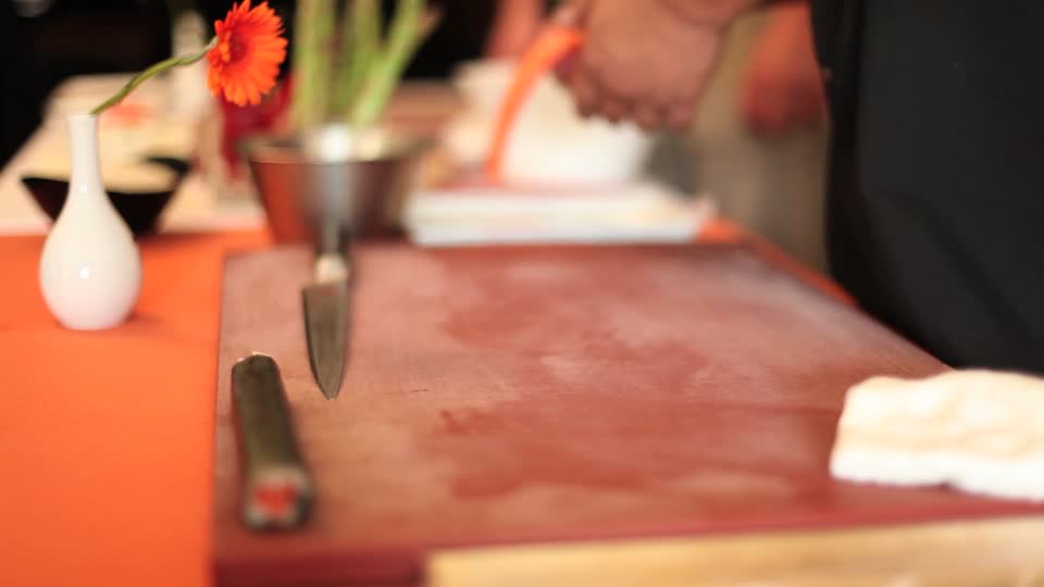 Sushi sashimi cooking