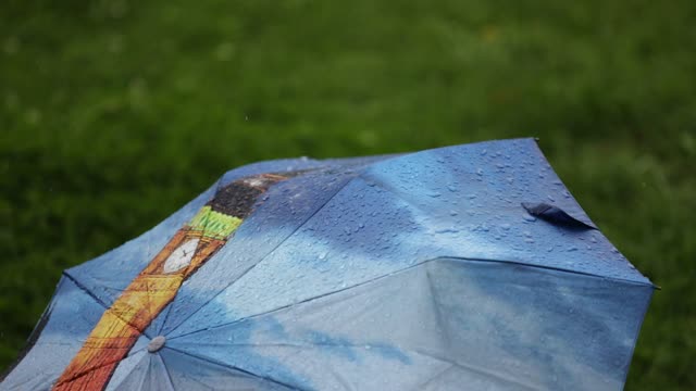 Rain umbrella weather