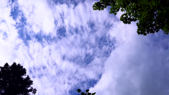 Heaven clouds blue