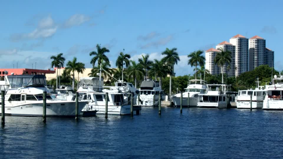 Marina boats yacht