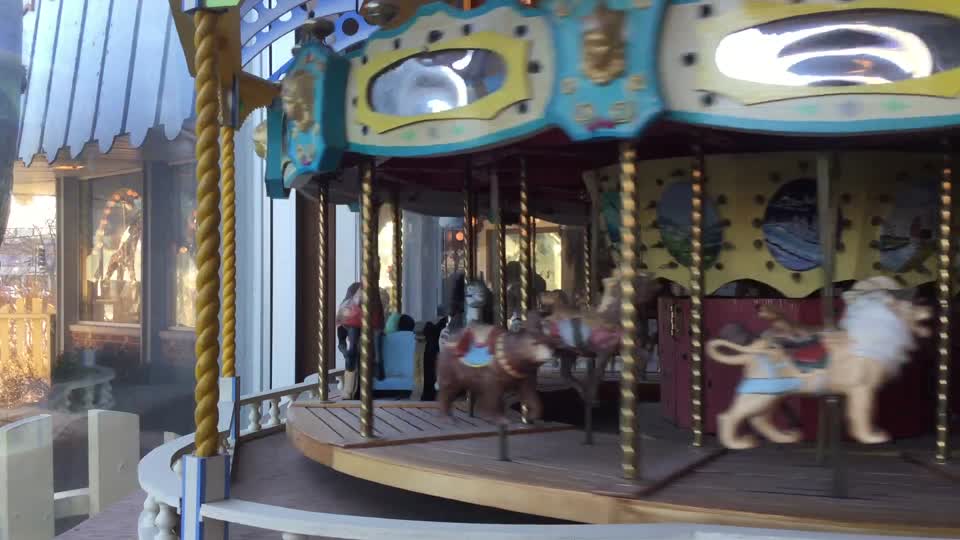Ella's small indoor carousel