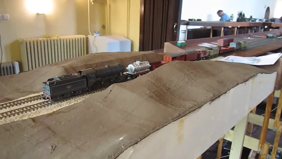 Splitting freight train