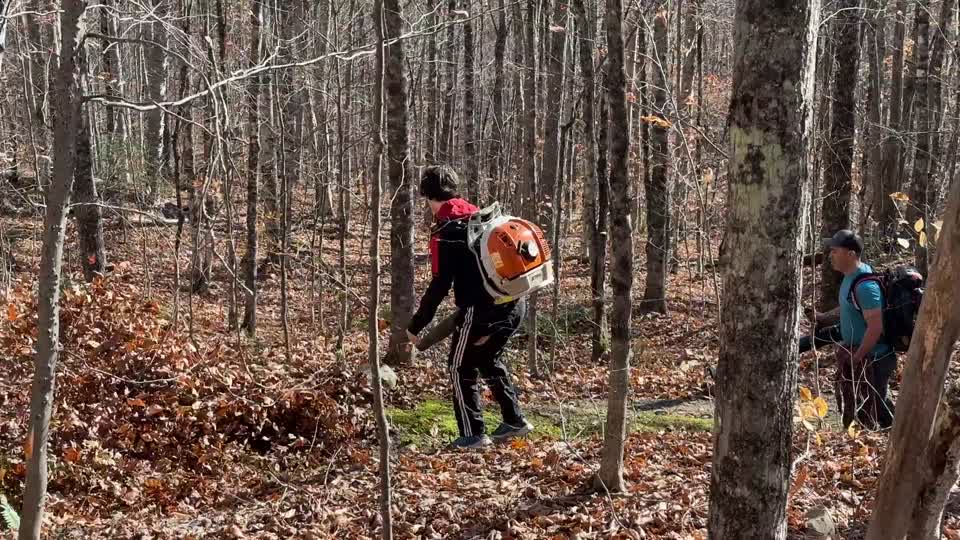 Cleaning Nordic Heritage Village Trails