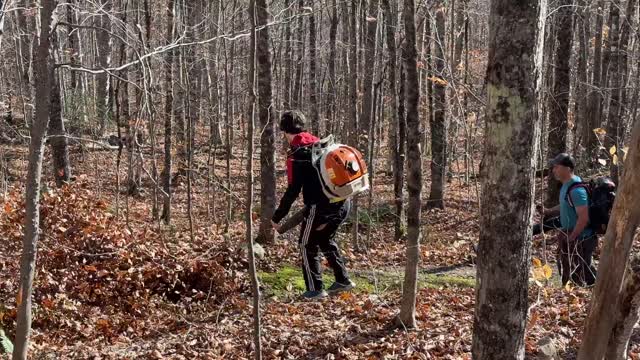 Cleaning Nordic Heritage Village Trails