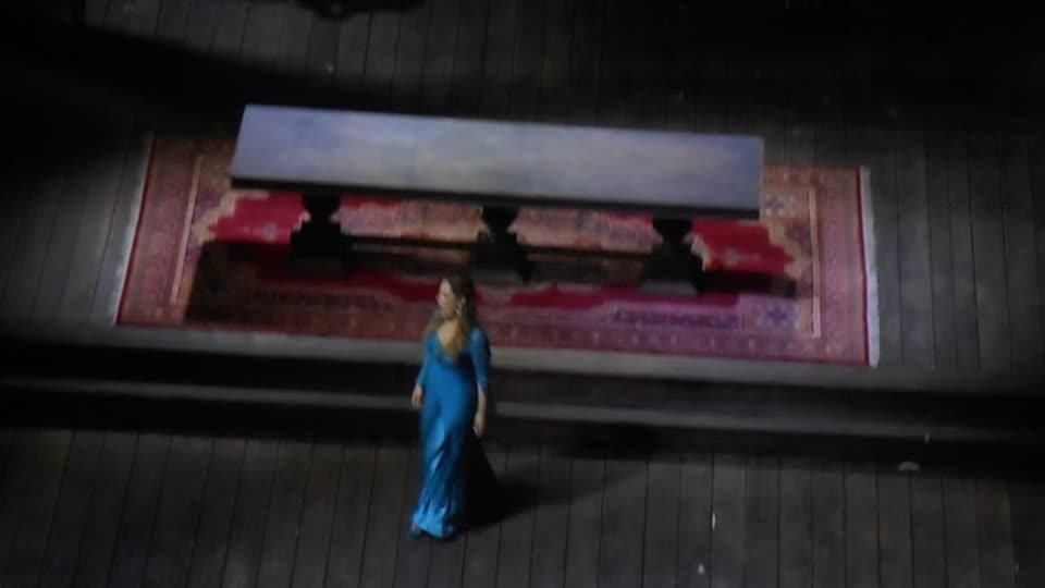 Nino Machaidze as Desdemona in "Otello" by Gioachino Rossini (staged in Naples, year 1816) - Royal San Carlo Theatre in Naples