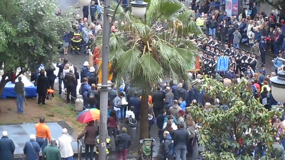 Memorial day of April 25, 1945, Italy's freeing - Naples, April 25, 2016