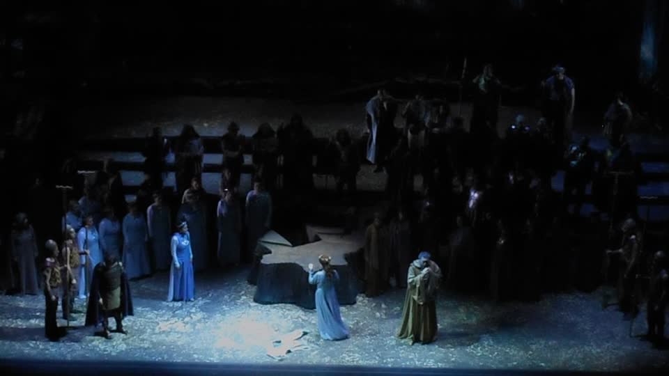 Norma" by Vincenzo Bellini - Royal San Carlo Theatre in Naples - Soprano Mariella Devìa