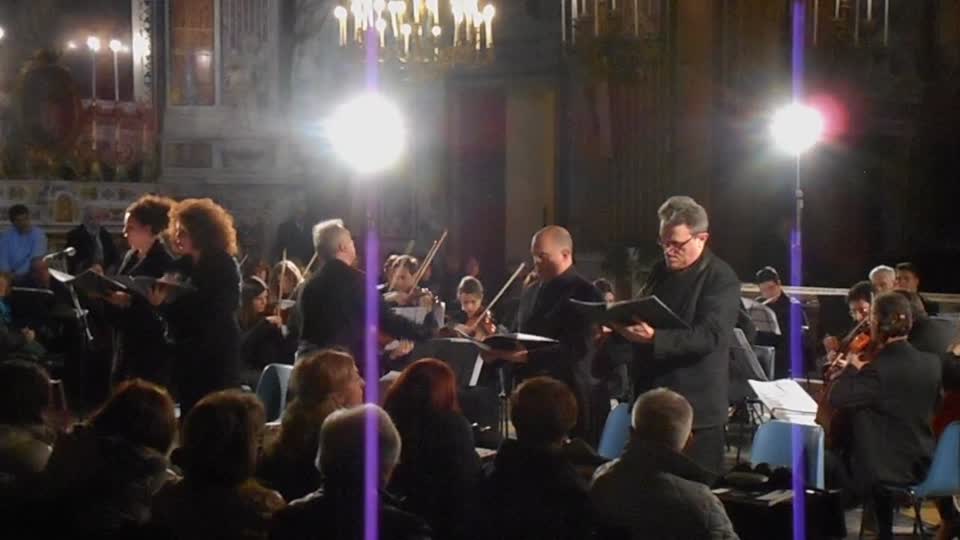 Stabat Mater" by Giambattista Pergolesi (1735) - Version by Giovanni Paisiello (1810) - San Ferdinando Church in Naples - March 18, 2016