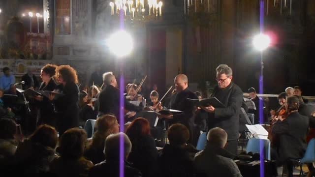 Stabat Mater" by Giambattista Pergolesi (1735) - Version by Giovanni Paisiello (1810) - San Ferdinando Church in Naples - March 18, 2016
