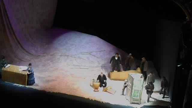 Falstaff" by Giuseppe Verdi - Direction by Luca Ronconi - Royal San Carlo Theatre in Naples