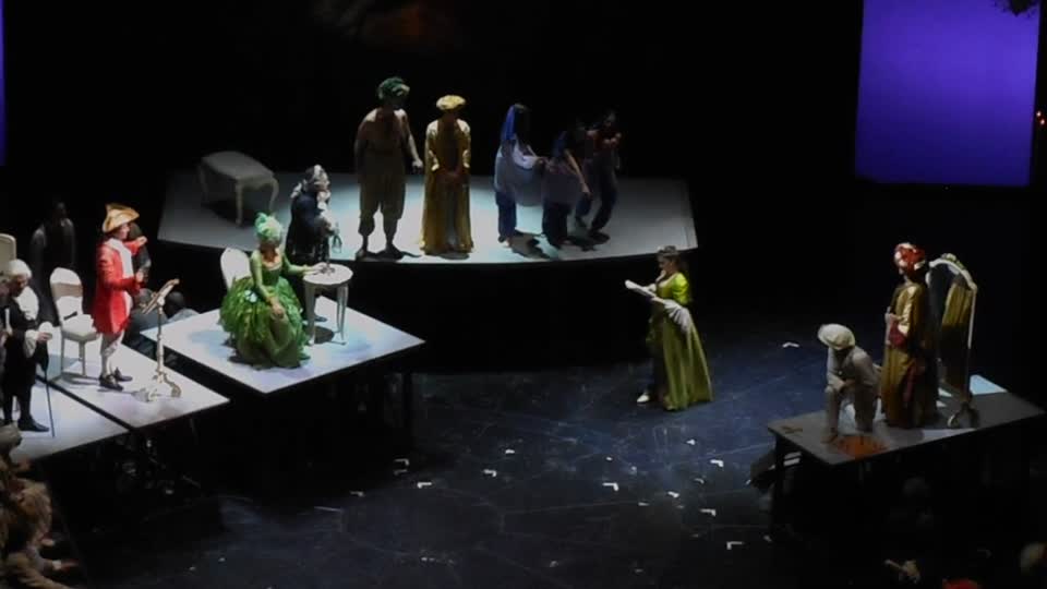Barbara Frittoli as "Adriana Lecouvreur" by Francesco Cilea - Daniel Oren Conductor - Royal San Carlo Theatre in Naples
