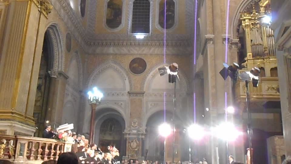 Christmas concert 2016 at Cathedral of Naples: "Ave Maria" by R. Cimmaruta