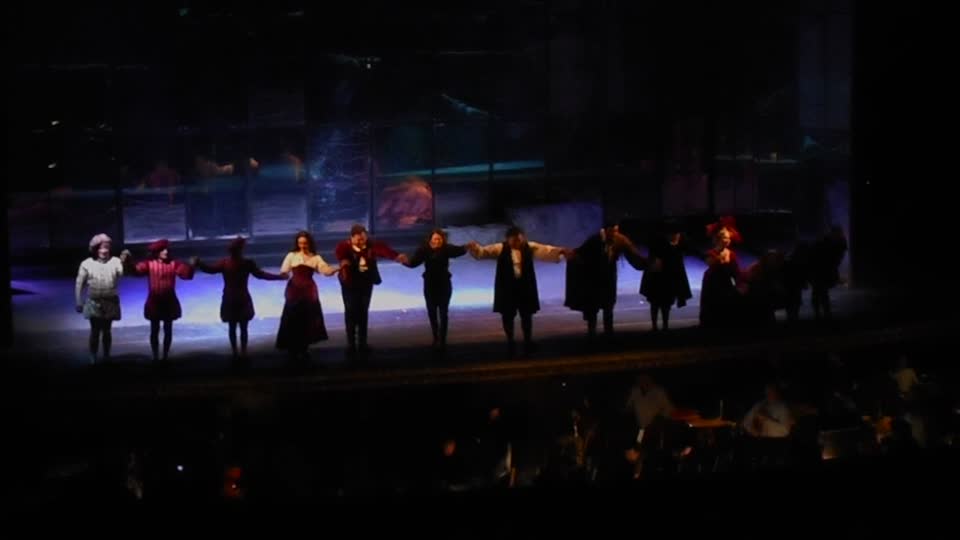 Applause for "Rigoletto" by Giuseppe Verdi (dress rehearsal) - Royal San Carlo Theatre in Naples - from January 18 up to February 1, 2017