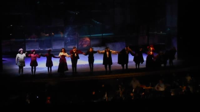 Applause for "Rigoletto" by Giuseppe Verdi (dress rehearsal) - Royal San Carlo Theatre in Naples - from January 18 up to February 1, 2017