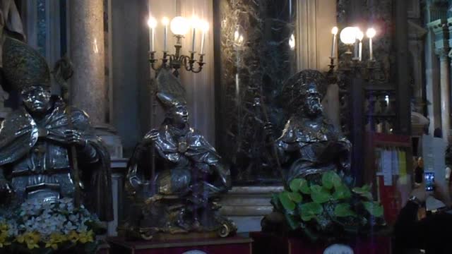 Saints - Silver reliquary busts (17th-20th century) - Naples, Cathedral