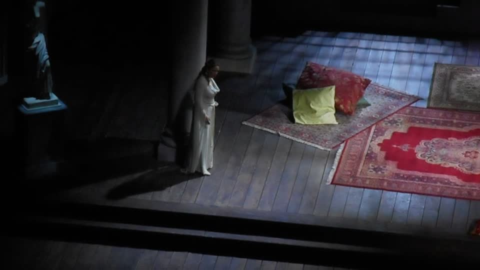 Nino Machaidze as Desdemona in "Otello" by Gioachino Rossini (staged in Naples, year 1816) from November 30 up to December 6, 2016 - Royal San Carlo Theatre in Naples