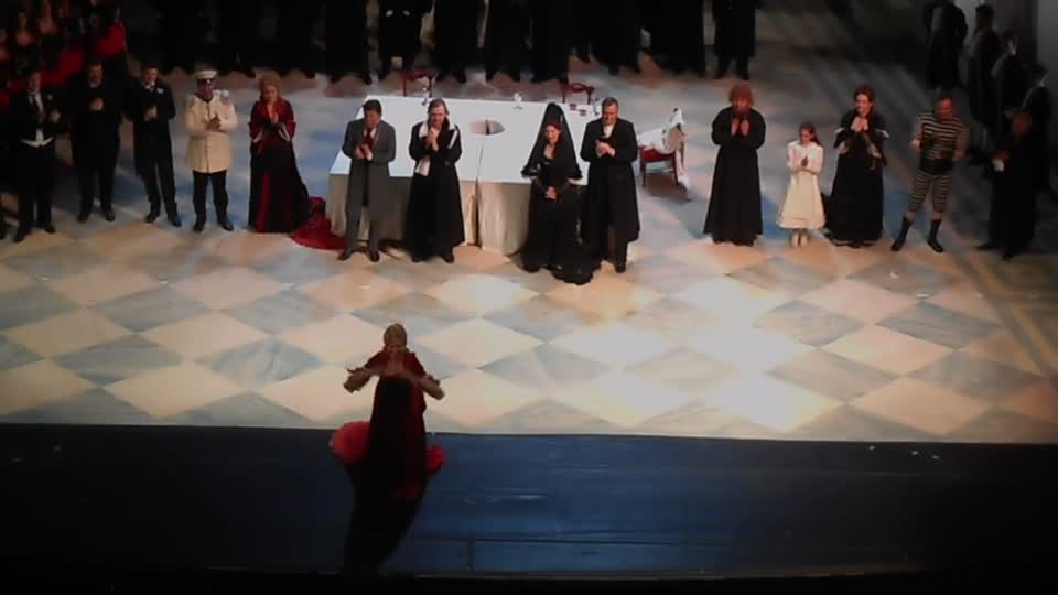 Applause for "Charodeika" ["L'Incantatrice" - "The Enchantress"] by Ciaikovsky - First performance in Italy - Royal San Carlo Theatre in Naples, from 17 up to February 25, 2017
