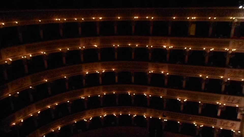 Royal San Carlo Theatre in Naples (founded 1737; interior 1817 by Antonio Niccolini)