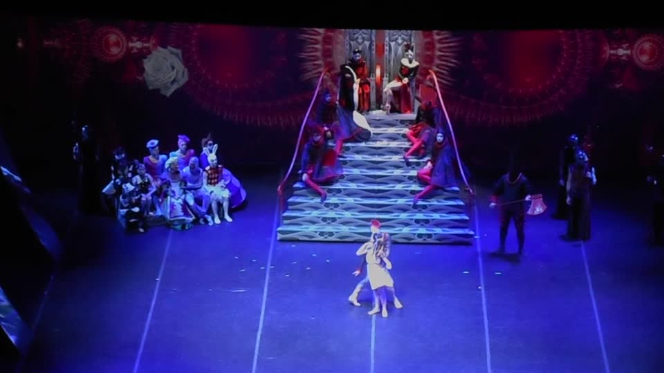 Alice in Wonderland" - ballet on music by Ciaikovsky and Chacaturjan - Royal San Carlo Theatre in Naples