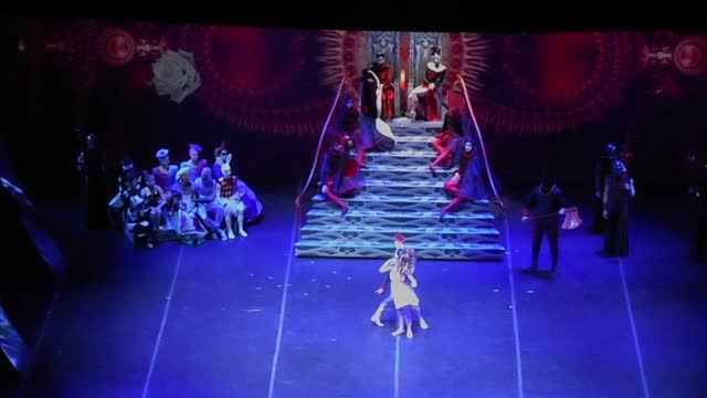 Alice in Wonderland" - ballet on music by Ciaikovsky and Chacaturjan - Royal San Carlo Theatre in Naples