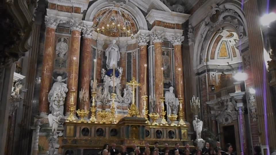 Stabat Mater" by Giovanni Battista Pergolesi (Jesi 1710-Pozzuoli 1736) - Gesù Nuovo Church in Naples