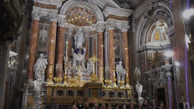 Stabat Mater" by Giovanni Battista Pergolesi (Jesi 1710-Pozzuoli 1736) - Gesù Nuovo Church in Naples