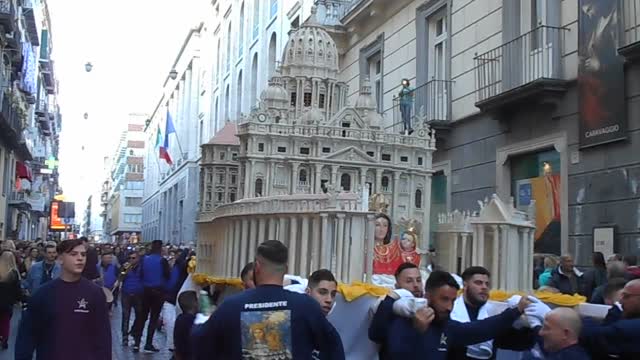 Pre-Easter folk tradition in Naples