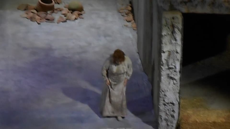 Elena Pankratova as Elektra in "Elektra" by Richard Strauss - Royal San Carlo Theatre in Naples