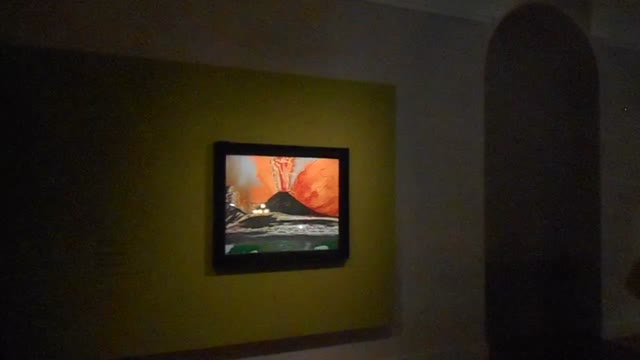Vesuvius" -  one-off, silkscreen prints (1985) by Andy Warhol (Pittsburgh 1928-New York 1987) - Temporary exhibition at Zevallos Museum in Naples