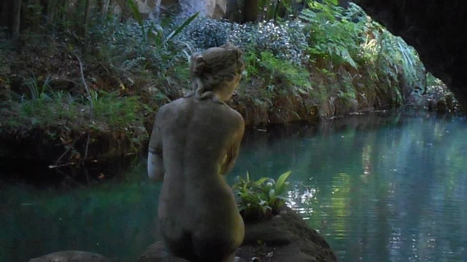 Venus' Baths in English Garden of Caserta - Sculptor Tommaso Solari (1762)