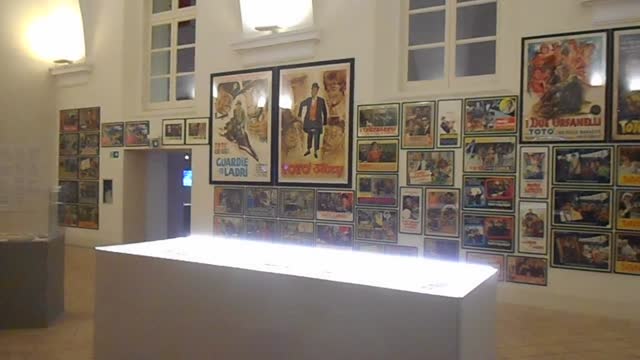 Playbills of films with Totò (Antonio de Curtis, Naples 1898-Rome 1967) - Exhibition "Totò Genio" in Naples