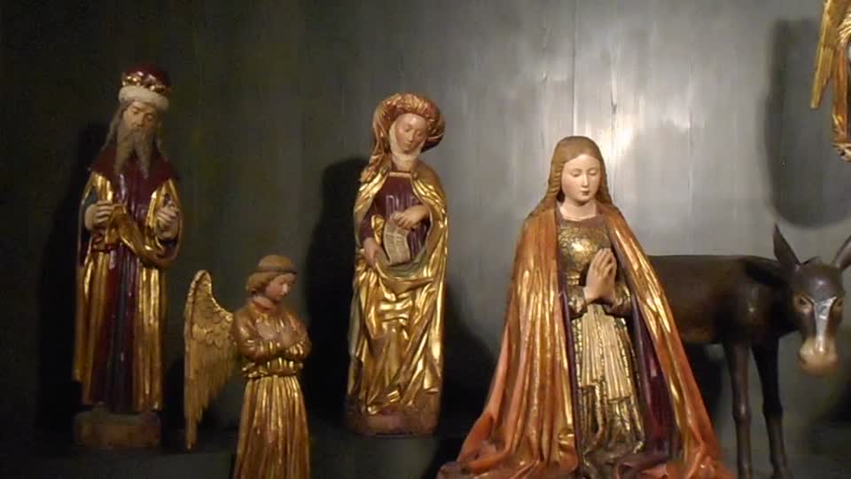 Wooden figures of Nativity (years 1478-1484) - Carthusian monastery and museum of San Martino in Naples