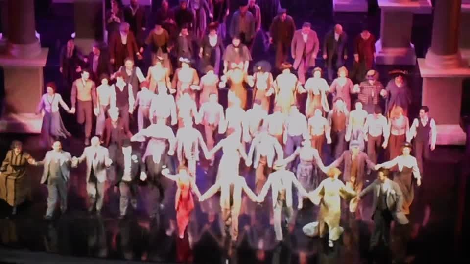 Curtain-call for "My Fair Lady" by Lerner & Loewe - Royal San Carlo Theatre in Naples