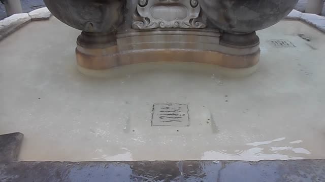 Fountain of the Tortoises (1581-1588) in Rome on sketch by Giacomo della Porta  with bronze sculptures by Taddeo Landini and tortoises perhaps by Gian Lorenzo Bernini (1658)