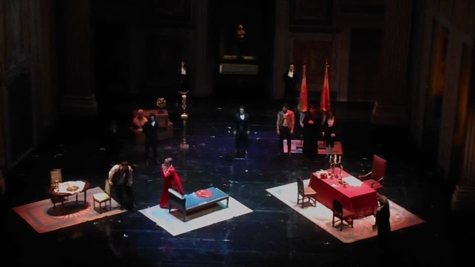 Tosca" by Giacomo Puccini - Ainhoa Arteta, soprano; Brian Jagde, tenore; Juraj Valčuha, conductor - Royal San Carlo Theatre in Naples, up July 24, 2018