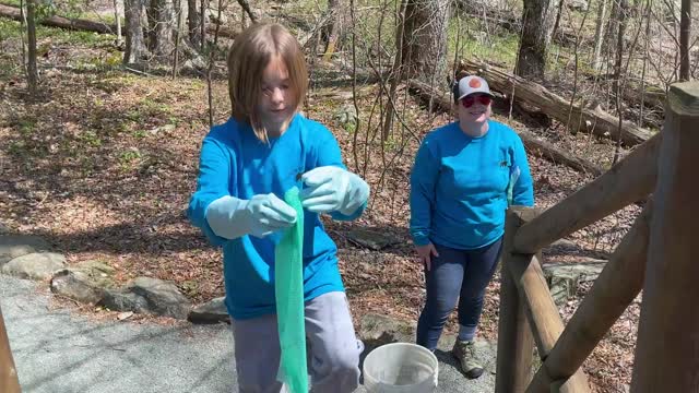 Girl Scouts at Rapidan Camp