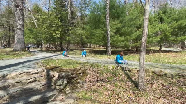 Girl Scouts at Rapidan Camp