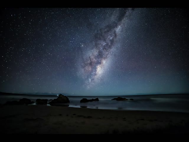 Milky Way timelapse video
