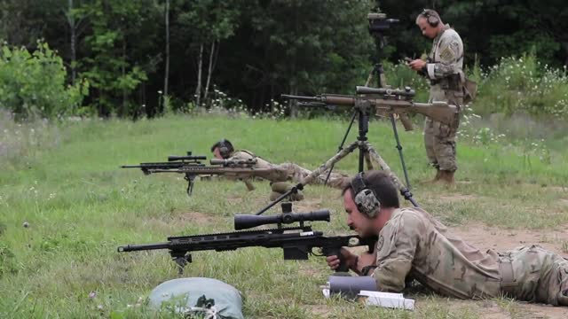 2-101 CAV Sniper Training