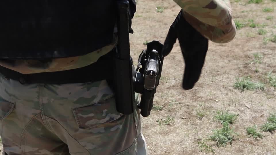Beretta M9 Military Police qualification